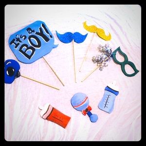 “It’s a Boy!” Party Photo Booth